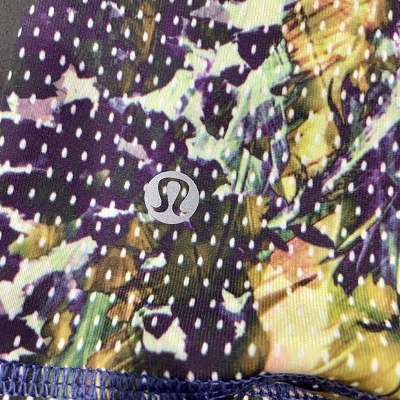 Lululemon Dancing Warrior Tank in Floral Sport White Multi / Pistachio - Picture 6 of 10